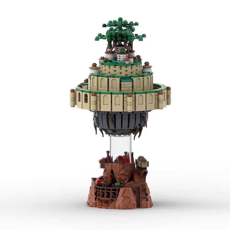 空中都市、ビュエルバ セット Bricklink MOC City House Japan Anime Castle in the Sky Laputa