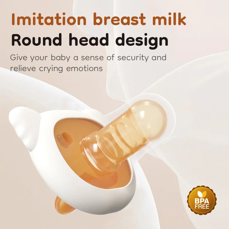 Baby Feeding Accessories Newborn Baby Pacifier Anti-drop Chain Pacifier Clips Chain And Box Silicone Baby Nipple Newborn Teething