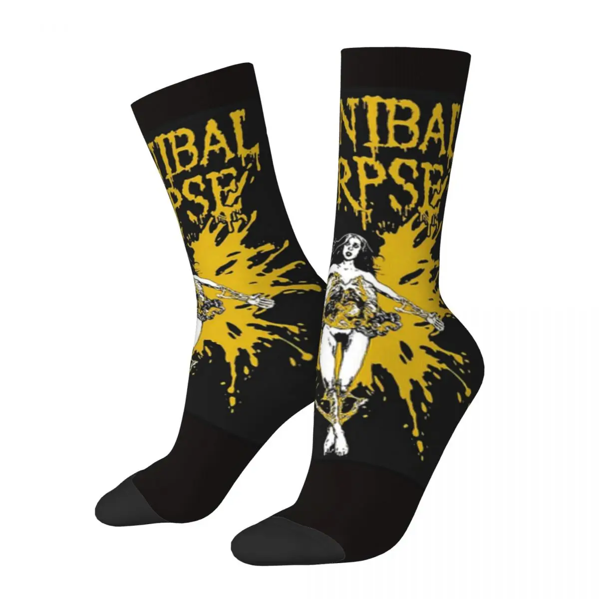 

Cannibal Corpse Artwork Death Metal Unisex Winter Socks Hip Hop Happy Socks street style Crazy Sock
