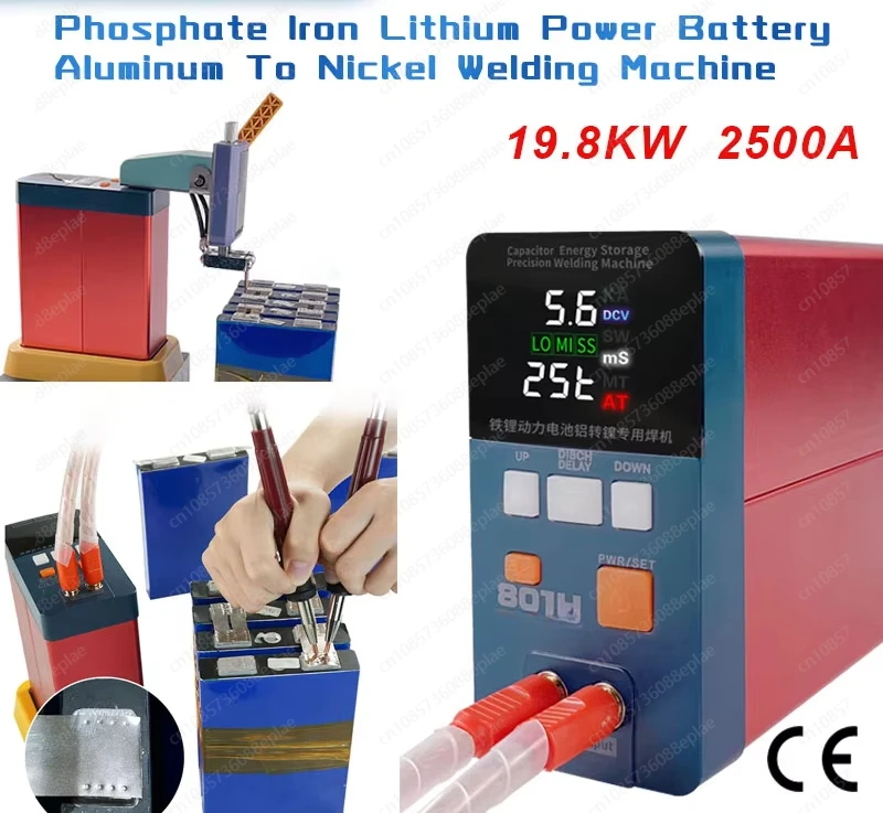 Spot Welder Sunkko 801H Glitter 19.8KW 3500a Spot Welder Welding Machine for Battery Pack