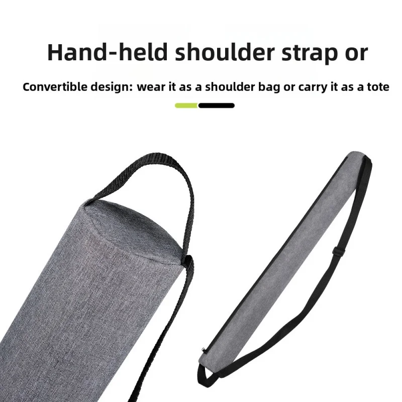 Hot Selling Golf Beer Cooler Cylindrical Crossbody Outdoor Long Insulated Bag Holds 7 Cans