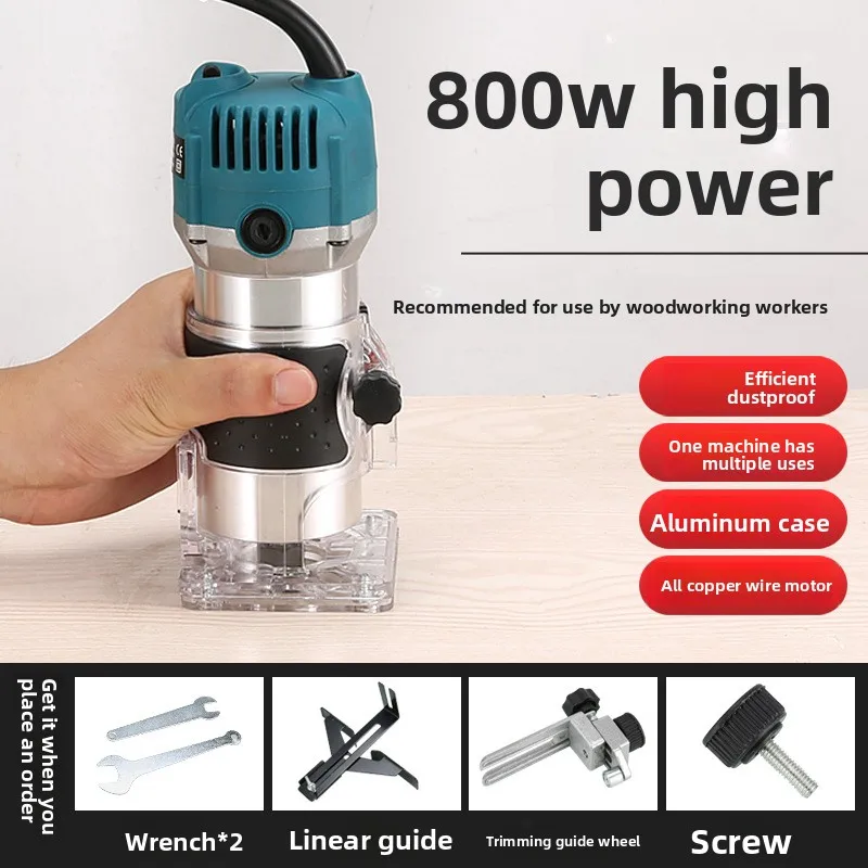 220V 전기 목공 엣지 트리머 110V 슬롯팅 머신 목공 조각기 오프닝 머신 전동 공구