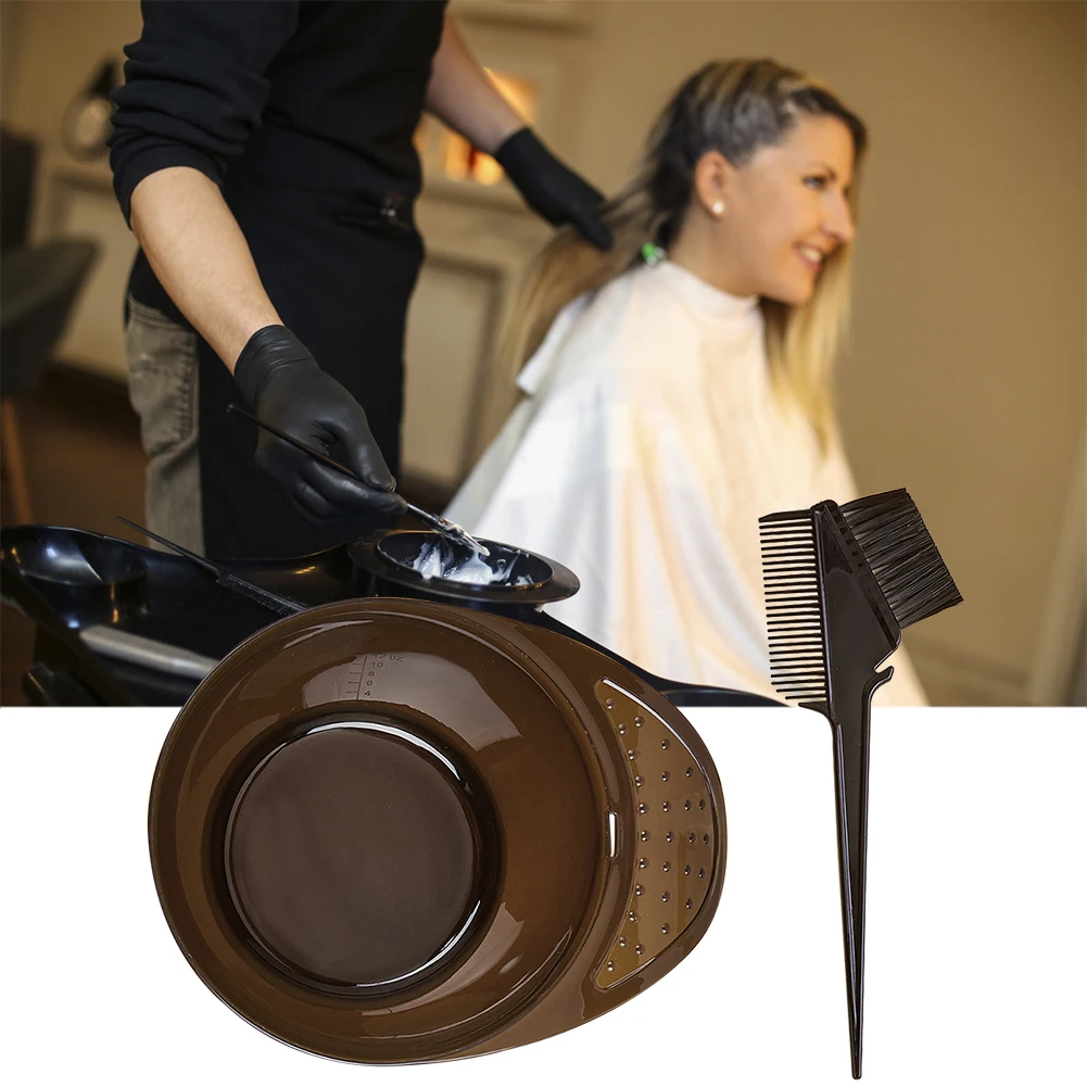 Description Picture 4 of itemSalon Home Hair Dye 2/5pcs Brush Bowl Combo Coloring Brush Kit Tint Tool Dying Coloring Applicator Hairdressing Styling Tools