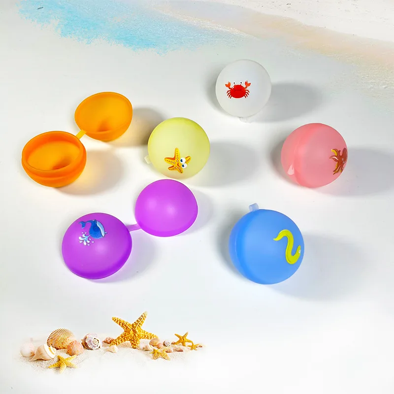 Reusable Water Bomb Splash Balls Water Balloons Absorbent Ball Pool