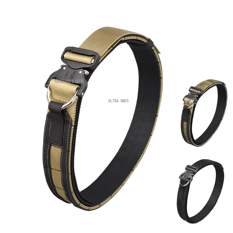 

Outdoor Training Belt Hunting Shooting Cs Airsoft Lightweight Breathable Girdle Tactical Working Daily Use Durable Belts