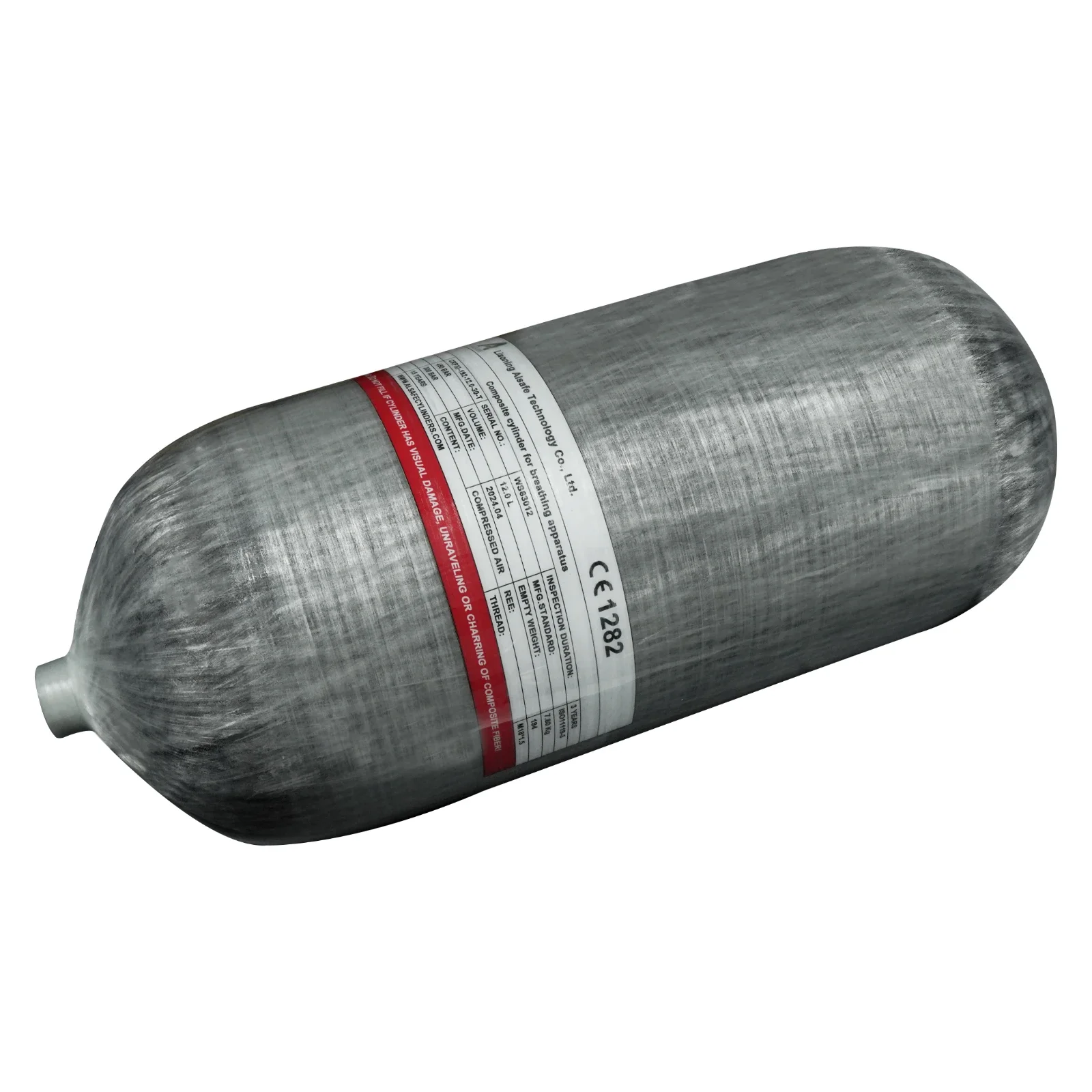 TUXING 300Bar 12L Carbon Fiber Cylinder with Regulating Valve for Underwater Swi