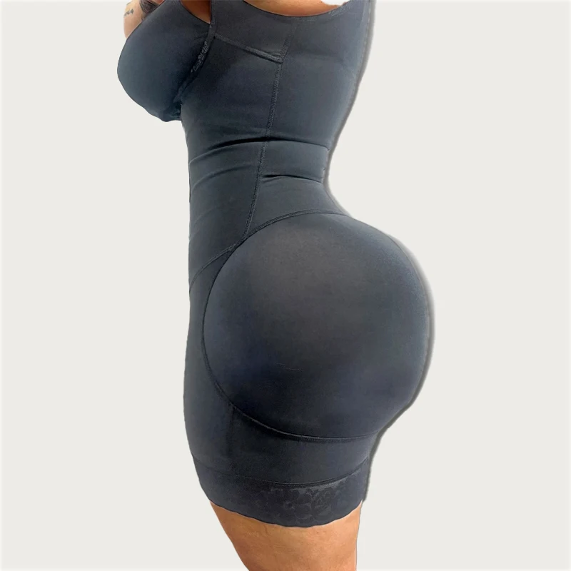 Butt Lifter Compression Garment Front Closure Tummy Control Post Liposuction hip lifter Hook-eye Charming Curves