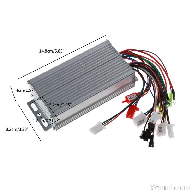 36V-48V 500W 12Pipe Wire Brushless Motor Controller for Electric Bike Tricycle dc motor speed controller,motor speed controller,electric bike controller
