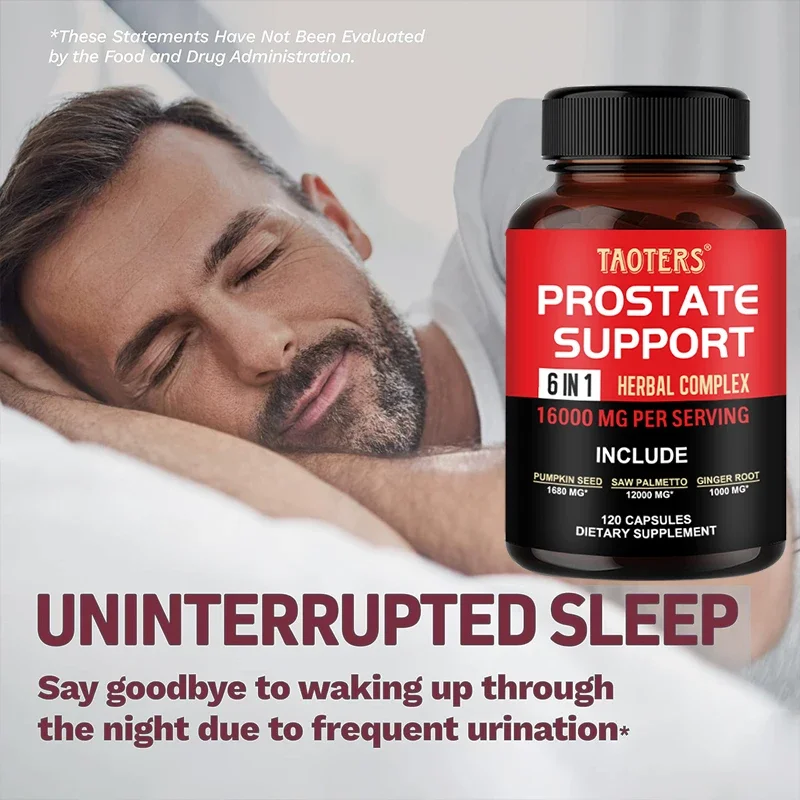 Prostate Support Hair Loss Vegetarian Prostate Health Urinary Health Frequent Urinary For Men and Women