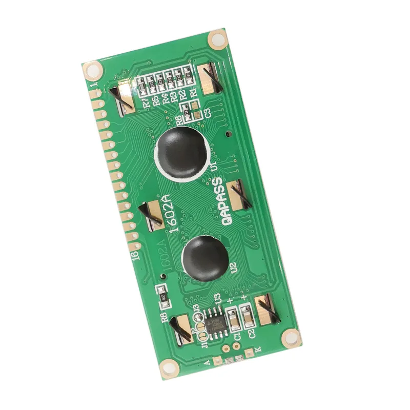3.3V 5V 1602 16X2 LCD Display Module HD44780 Chip Yellow Or Blue Screen IIC Adapter For SPI or Paraller 51 STM MCU Project display module lcd display module