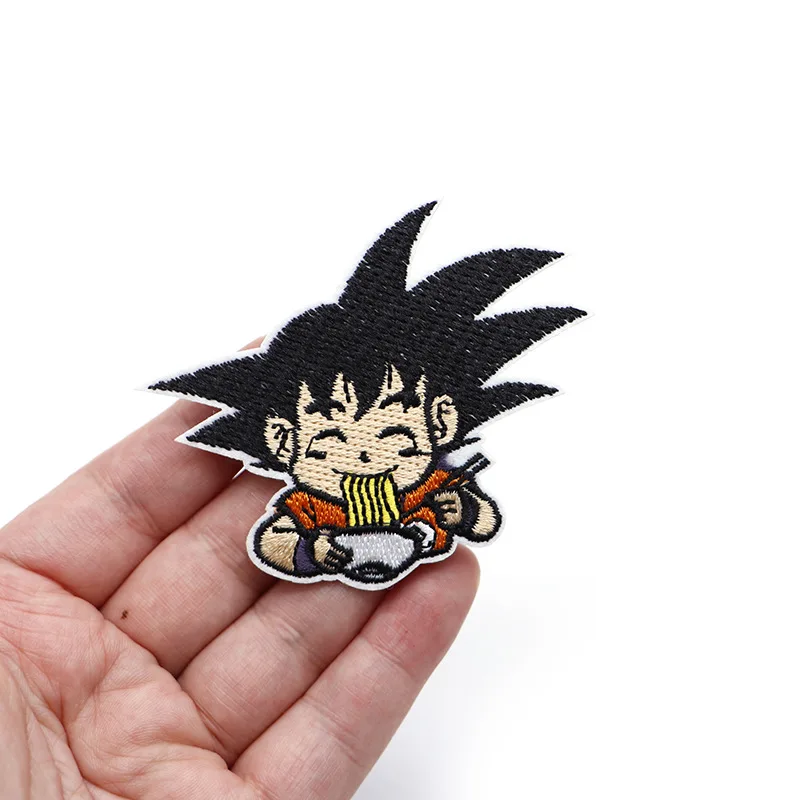 Neue 24-Stil Dragon Ball Patches Stickerei Kleidung Cartoon Dragon Aufkleber auf Kleidung Kleidungsstück Aufkleber Zubehör Patch – Detail 9