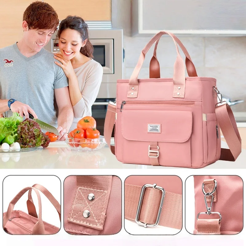 야외용 보온 가방 대용량 편리한 크로스백 피크닉 다용도 핸드백