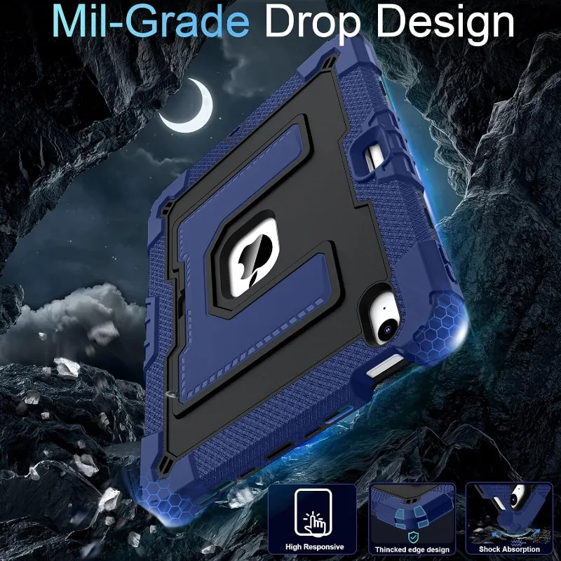 Rugged Shockproof Kids-Friendly Tablet Protective Cover