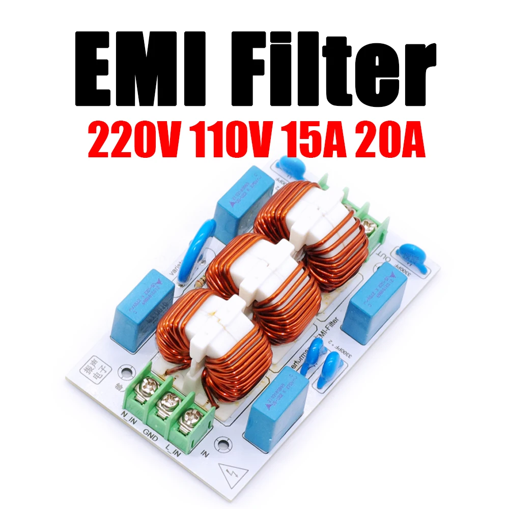 High-Performance External AC Audio Power Supply with Surge Protection and EMI Filtering