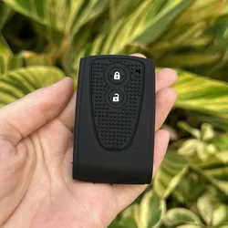 Silicone Rubber Car Key Cover Protector Case (Black)