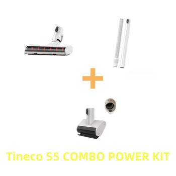 Il kit di alimentazione originale per il pacchetto COMBO Tineco S5 include (testa spazzola elettrica, tubo di prolunga, spazzola antiacaro)