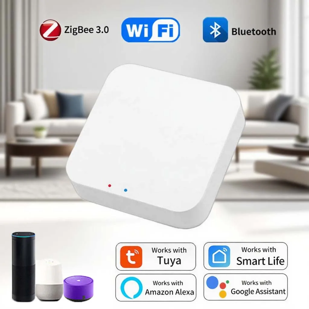 스마트 멀티 모드 게이트웨이 ZigBee WiFi 블루투스 허브 브리지 Tuya..