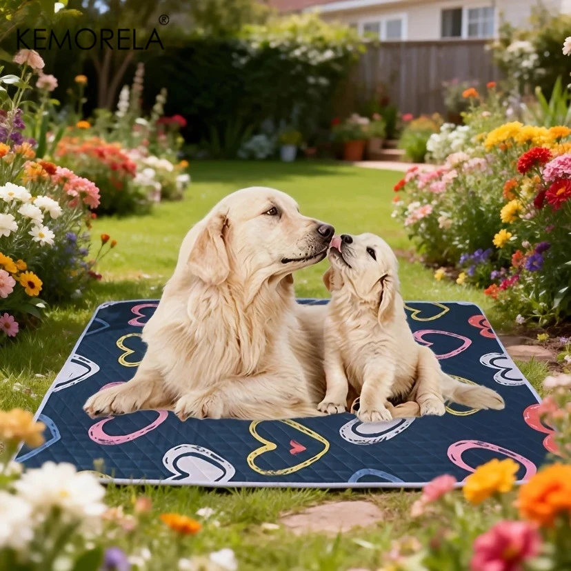Waschbare Hunde Kühlmatte Und Wiederverwendbare Hundetrainingsmatte_voghion.com