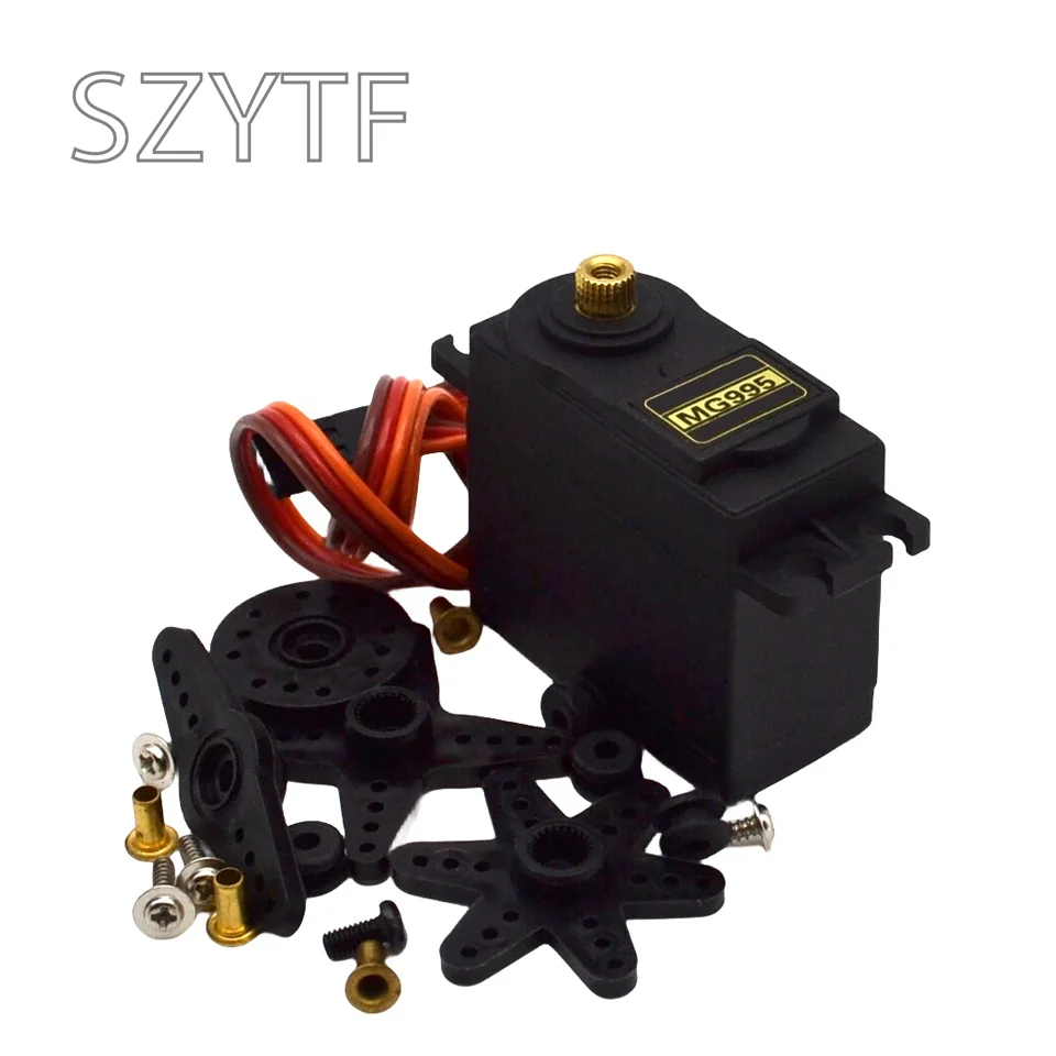 Mg996R Mg946R Mg995 Sterzo Standard In Metallo 180 ° 360 ° Robot Digitale 20Kg Sterzo