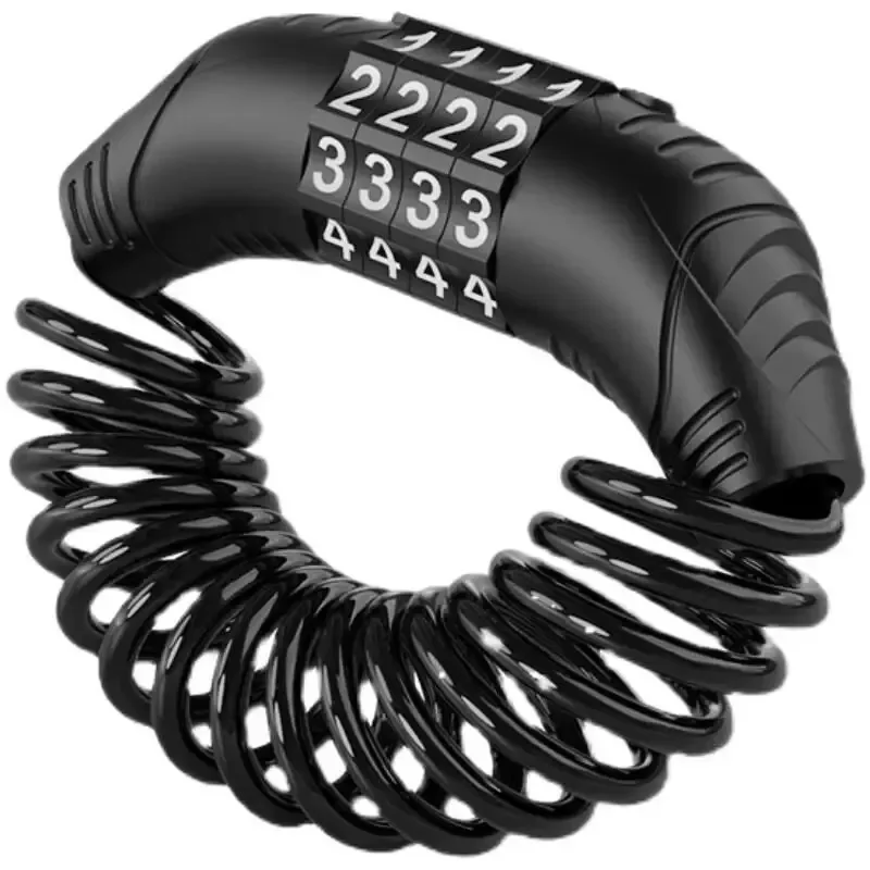 Universal Password Wire Lock for Motorcycles, E-Bikes & Helmets | Portable Anti-Theft Security Lock for MTB & Road Bikes