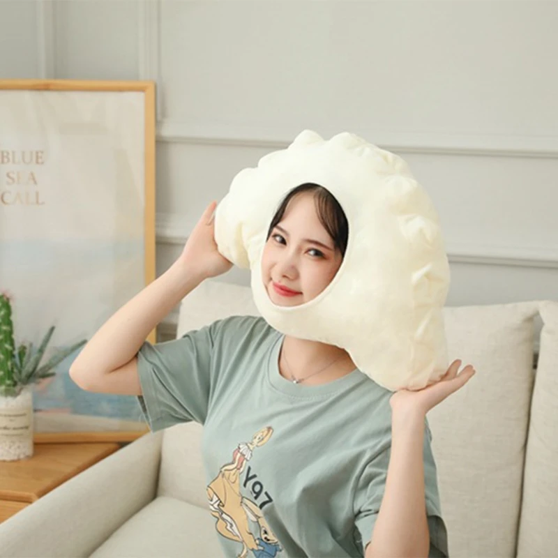 Headgear Mango dumpling Shape Fruit food Stuffed Cosplay Party Performance Props Cartoon lemon plant