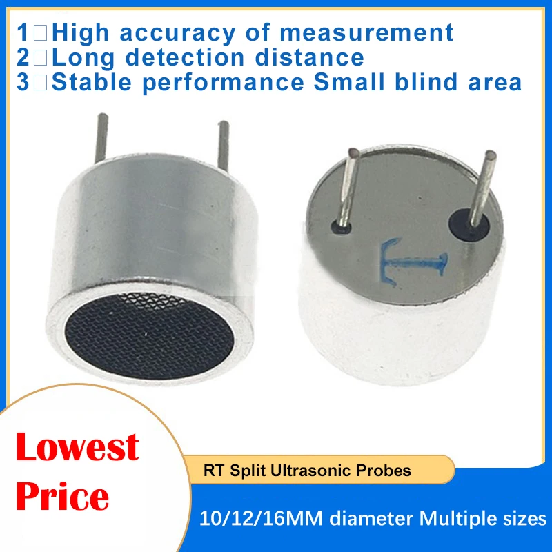 RTSplitUltrasonicSensorTransceiverProbe101216MMReceive