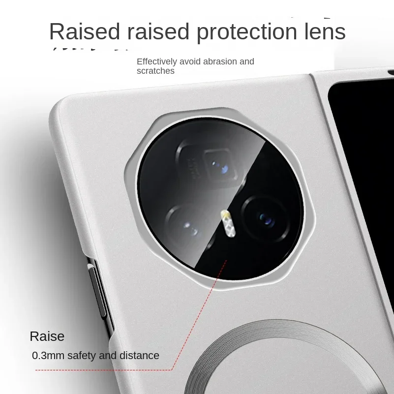 Slim Ultra Thin Hard Matte Phone Case with Magsafe Magnetic Wireless Charging Compatibility
