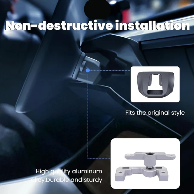Swivel Mount For Tesla Model Y Juniper 2025 Tilt Screen Rotating bracket Kit Display Monitor Rotate Accessories Model Y/3 2021 3
