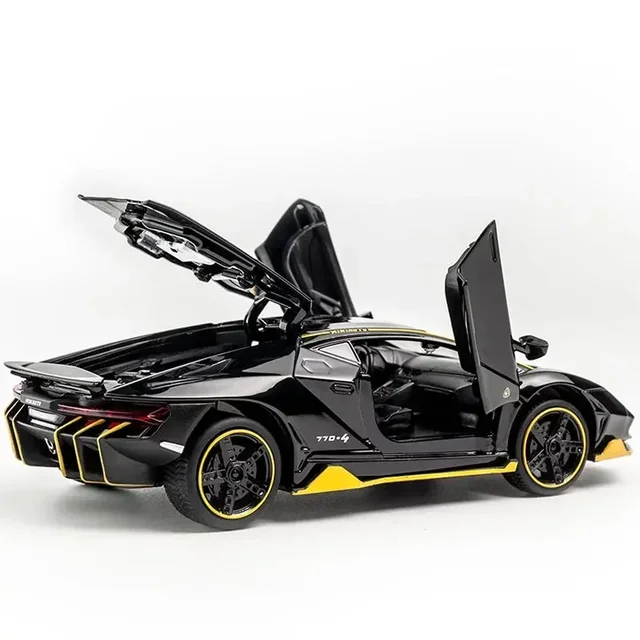1:32 Lamborghinis LP770 LP750 Car Alloy Sports Car Model Diecast Sound Super Racing Lifting Tail Hot Car Wheel For Children Gift 4