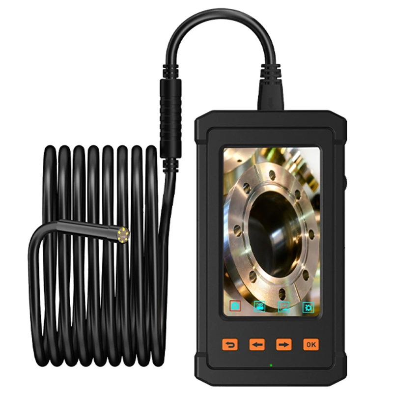 4.3Inch IPS Screen 2MP 1080P 5.5mm 3X Zoom  WIFI Endoscope Camera CMOS Borescope Water-Proof IP66 Otoscope Digital Microscope 2mp 1200p rigid cable wifi endoscope water proof ip66 cmos borescope inspection digital microscope camera otoscope