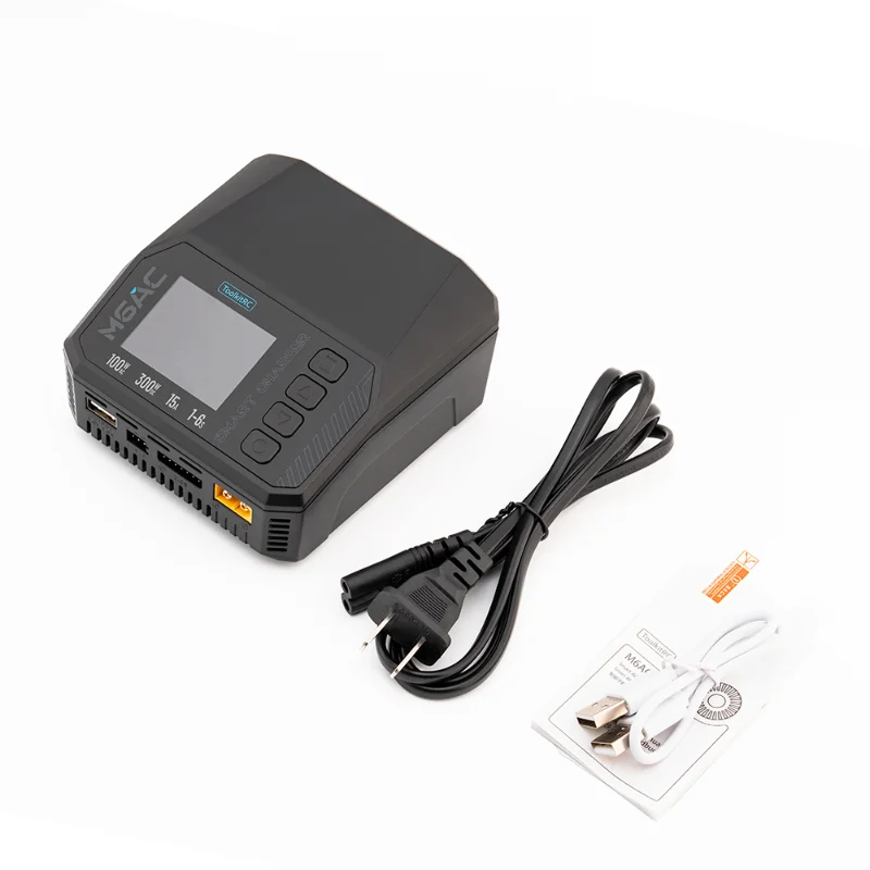 ToolkitRC M6AC RC Lipo зарядное устройство 300 Вт Smart Battery Balancer Зарядное устройство для 1-6S Lipo LiHV Life 1-16S NiMH батареи thumbnail 2