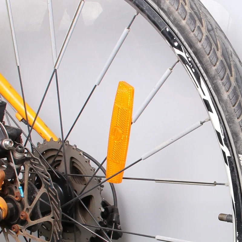 4pcs/set Bike Bicycle Spoke Reflector Safety Warning Light Safety Wheel Rim Reflective Lamp Mount Vintage Clip Tube Reflector bike accessories