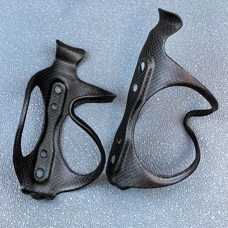 Mountain Bicycle Road Bicycle Carbon Fiber Kettle Rack bicycle water bottle cage bicycle bottle holder MTB Road Bike Bottle Rack Cup 3K Pattern Accessories