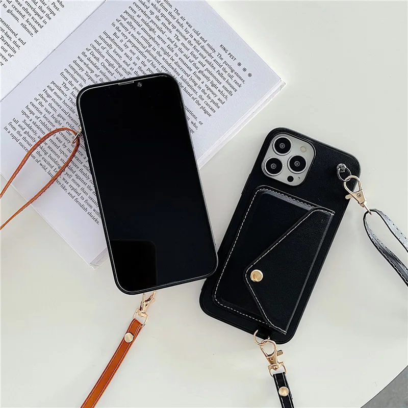 KNOK Funda con Cuerda para iPhone 11 Pro MAX - Funda Colgante para