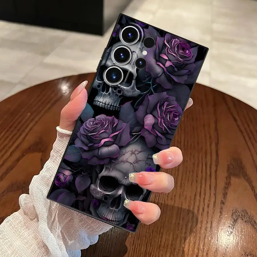 Fashion Pink Skull Phone Cover Case - Stylish Protective Design