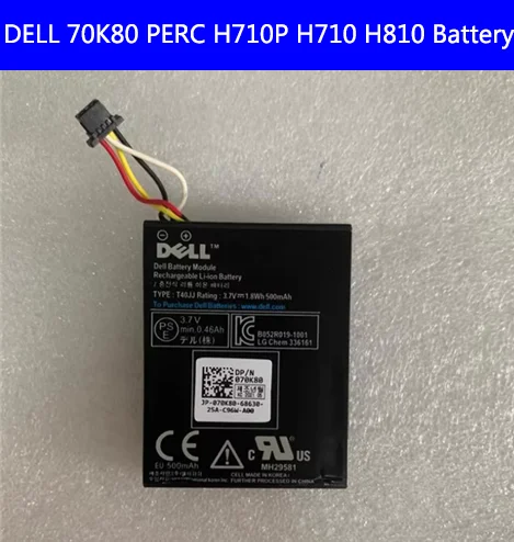 

Высококачественная Новинка для 2023 DELL 70K80 PERC H710P H710 H810 аккумуляторная карта-1 шт./партия