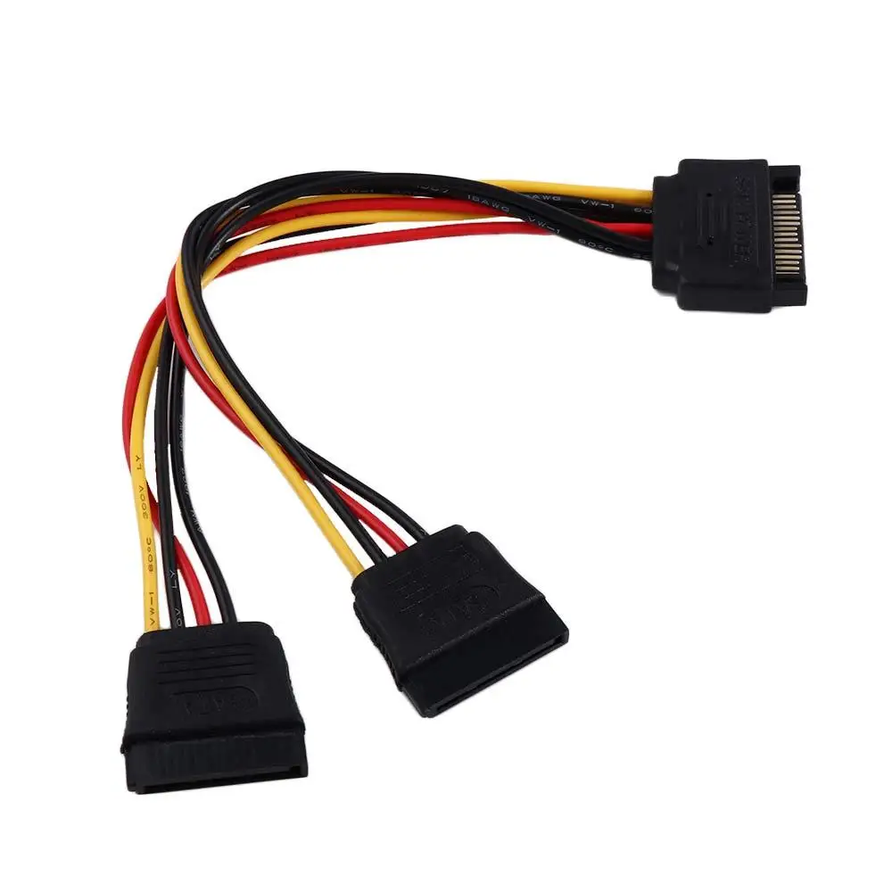 PSU Cable Power Splitter Cable Power Lead Connector Wire SATA Hard Disk SATA Adapter HDD Splitter