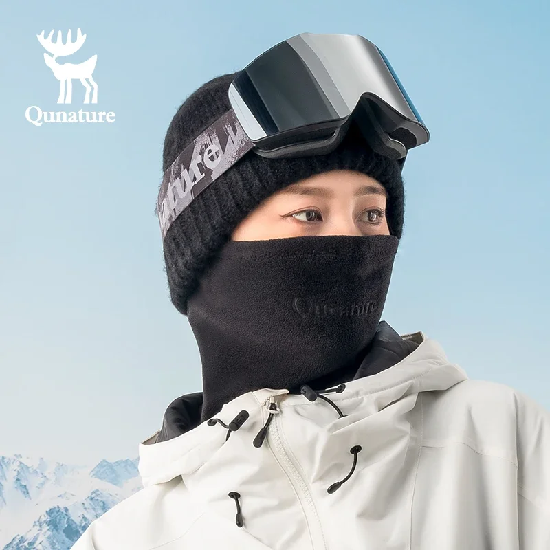 Thermal Fleece Full Face Mask Winter Neck Warm Gaiter Balaclava Windproof Outdoor Motorcycle Skiing Facemask Scarf
