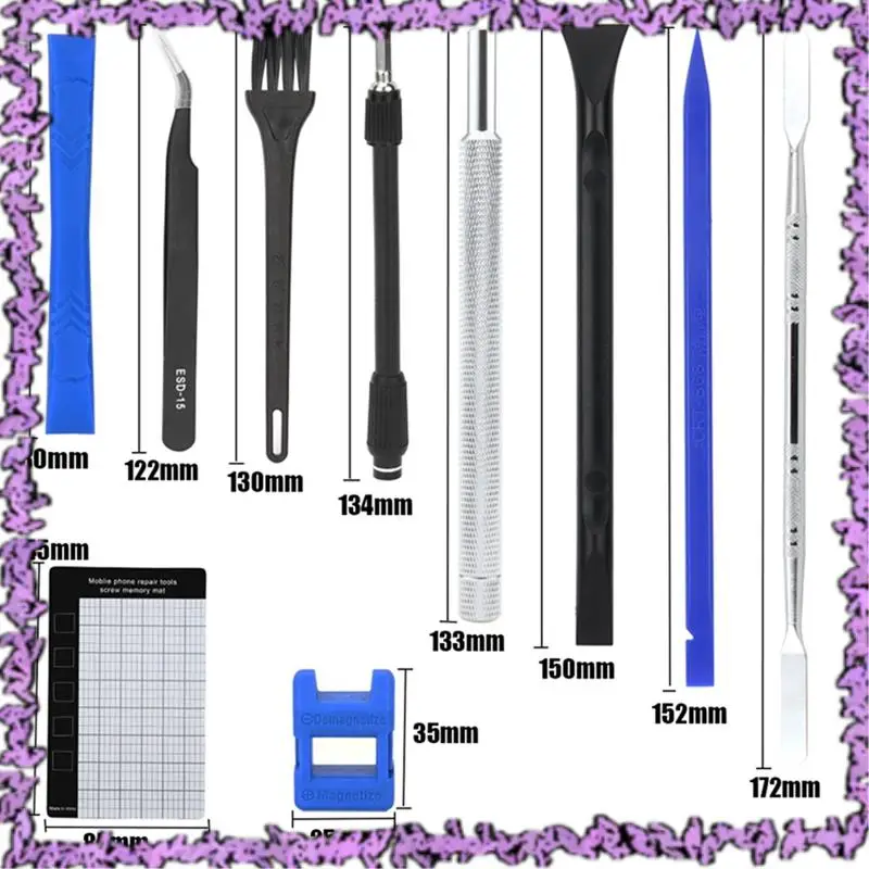 SCLL-120-In-1 다기능 스크루 드라이버 세트 휴대 전화 수리 가정용 도구 장난감 모델 분해 및 조립 도구 키트
