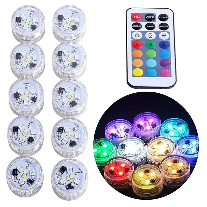 New Wireless Adhesive LED Car Interior Ambient Light Remote Control ...