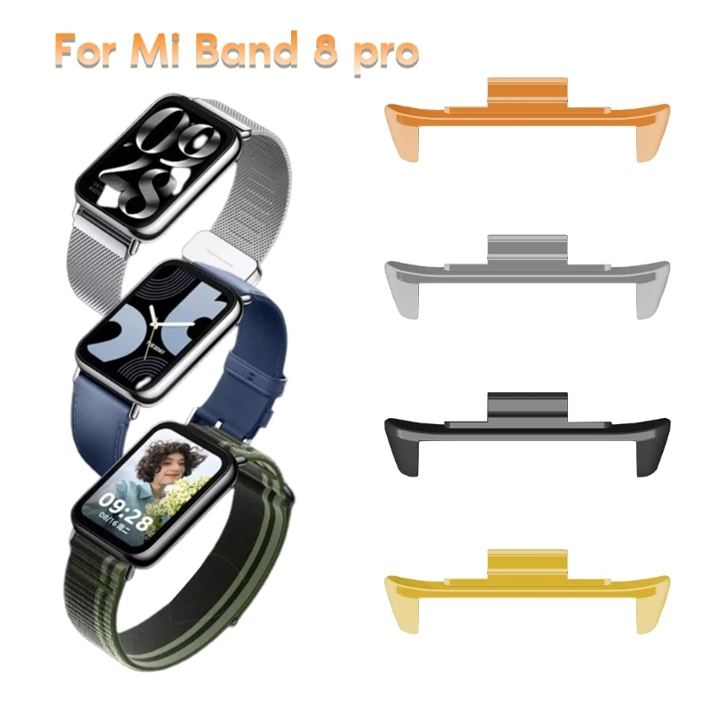 

Аксессуары для смарт-часов xiaomi band 8 Pro ремешок металлическая звеньевая головка насадка Регулируемый разъем адаптер замена