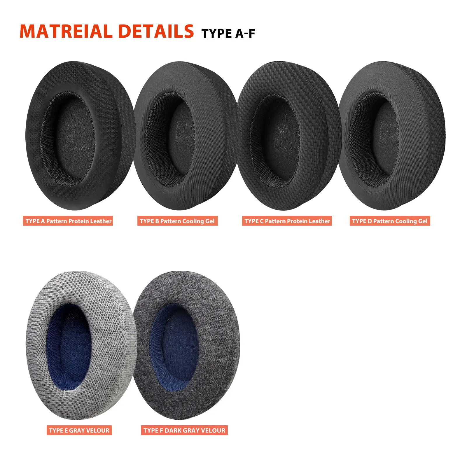 وسادات أذن Nullmini مناسبة لسماعات HyperX Cloud 1...