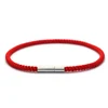 Noter 12 couleurs chanceux rouge chaîne Bracelet unisexe 3 tailles meilleur ami Couple cordon chaîne Bracelet tressé amitié bijoux Joias