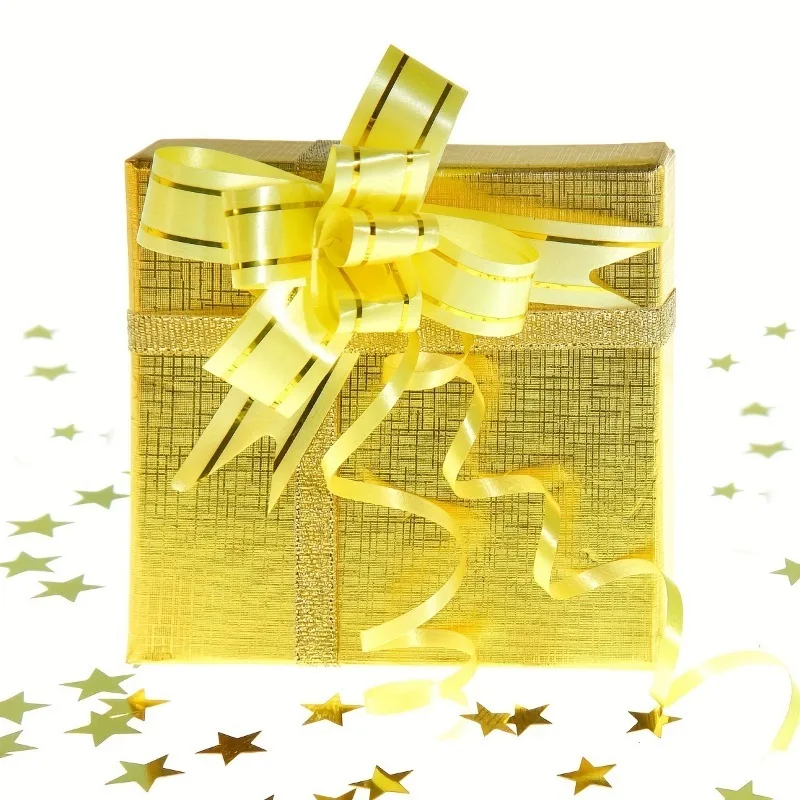 Ribbon Bow Decoration 60/40/10PCS Colorful Gift Packaging Bow Party Birthday Mother's Day Halloween Christmas Decoration