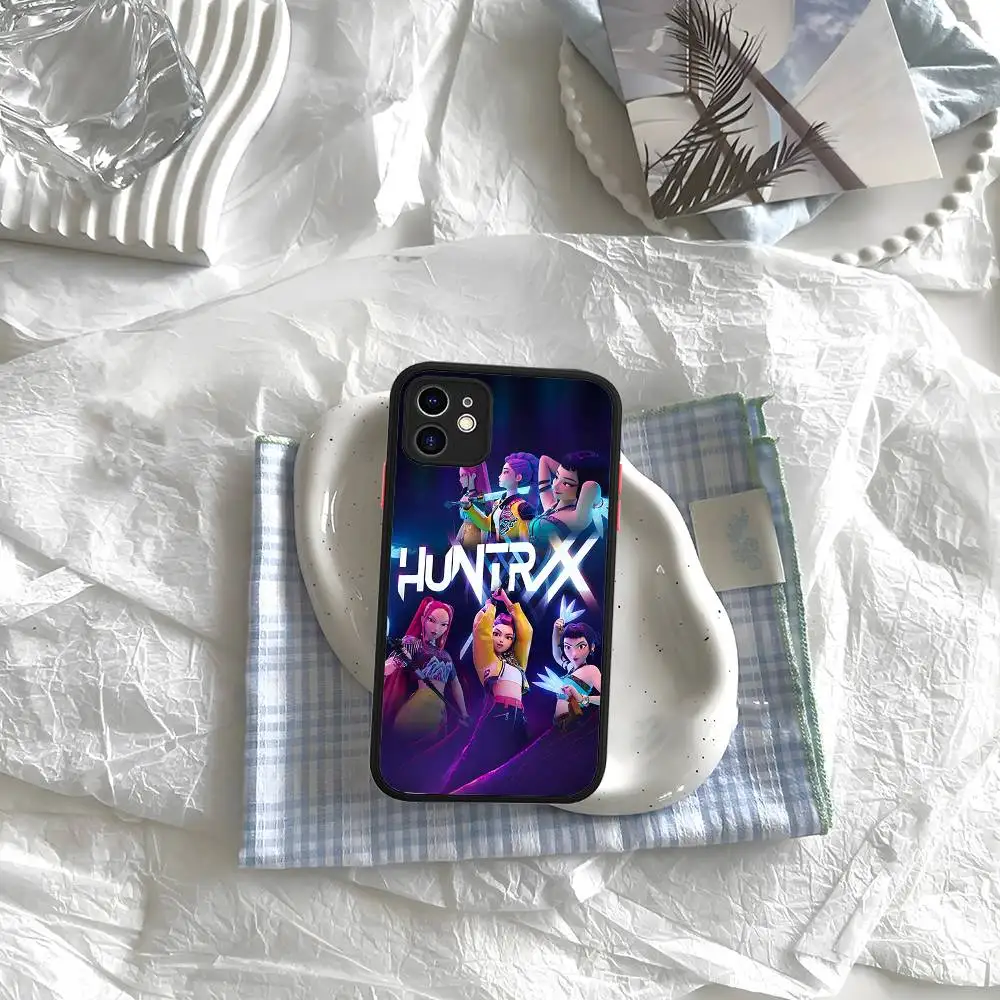 Kpop D-Demon Hunters Matte Phone Case Cover