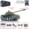 1/16 Scale Heng Long RC Tank Model Toys 7.0 FPV Customized Panther G RTR 3879 Metal Tracks Wheels Gift TH17492-SMT5 1