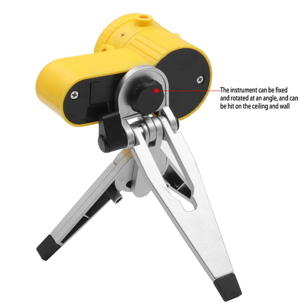 Laser Level Multifunction Cross Line Vertical Horizontal Line Equipment with Tripod