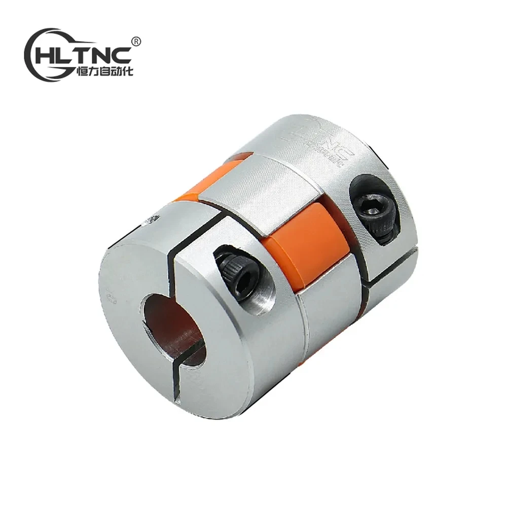 Flexible Coupling 4Pcs D20 L25 2 Jaw Spider Plum Flexible Coupler For CNC 3D Printer Stepper Motor Shaft