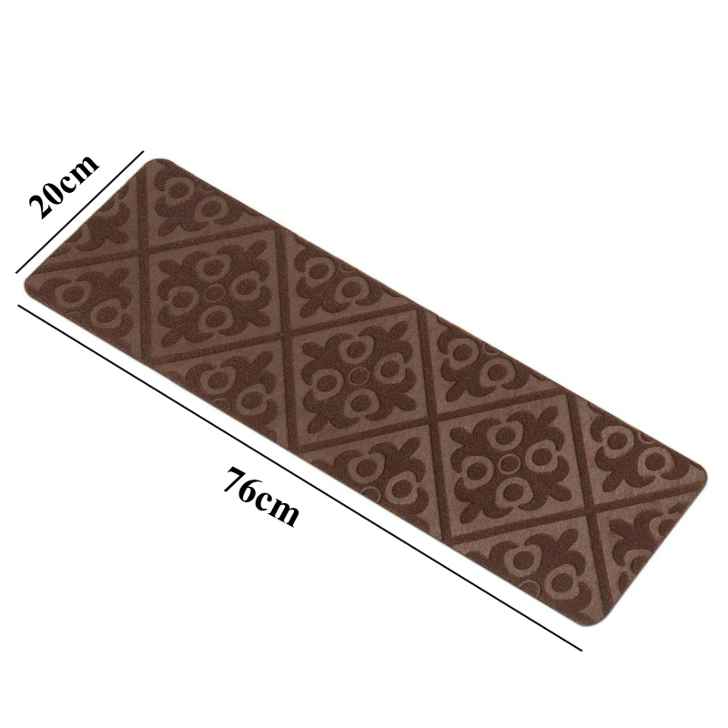 Soft Stair Stepping Mat Non Slip Water Absorption Carpet
