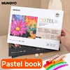 MUNGYO A3/A4 Chalk Special Paper Toner Book 160g High cotton content Easy To Color Double-sided texture Oil Pastel Painting Book 3